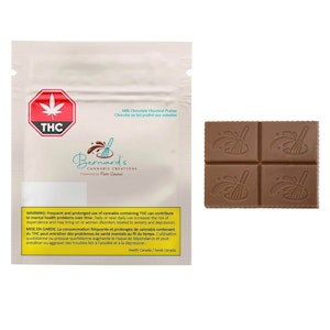 Bernard's Cannabis Creations - Hazelnut Praline Milk Chocolate Bar
