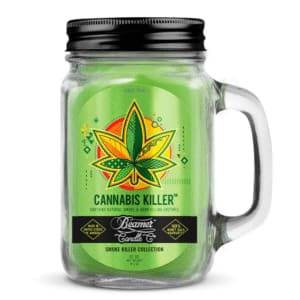 MyCan Accesories - BEAMER CANDLE CO. 12 OZ MASON JAR CANDLE - CANNABIS KILLER