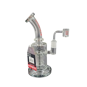 MyCan Accesories - HYPNOTIK 8 INCH RIG WITH MATCHING SHOWER PERK, COMES WITH BANGER, GREY