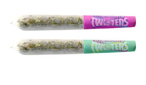 RIZZLERS - Bubba Bomb + Rainbow Booty 2 x 0.5g Distillate Infused