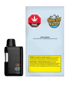 Glacial Gold - PURE DIAMONDS AIO DISPOSABLE VAPE - 1
