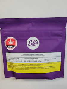 Open Fields Distribution  - Foray Edi's CBN Soft Chews - Blackberry Lavender 30 x 10mg