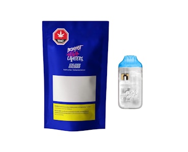 BOXHOT - BOXHOT Highlighters Blue Daze Sativa -Blueberry, Creamy , Strawberry 1g Disposable Vape