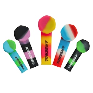 Smoke Arsenal - SA - Vibrant Mix Silicone Spoon Pipe