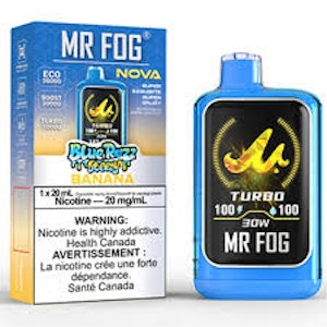 Mr Fog - Mr Fog - 36K Blue Razz Steezy Banana