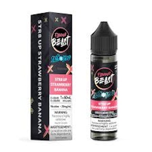 Flavour Beast - Flavour Beast Juice - Str8 Up Strawberry Banana Iced 60ML