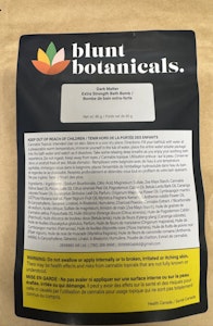 Blunt Botanicals - Dark Matter Extra Strength Detox and Recovery Bath Bomb, CBD 100 mg, 90g