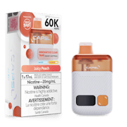Juicy Peach  - 60K Puffs - 20mg/mL