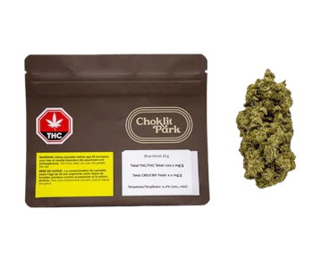 Choklit Park - Blue Velvet 28g Dried Flower - Choklit Park