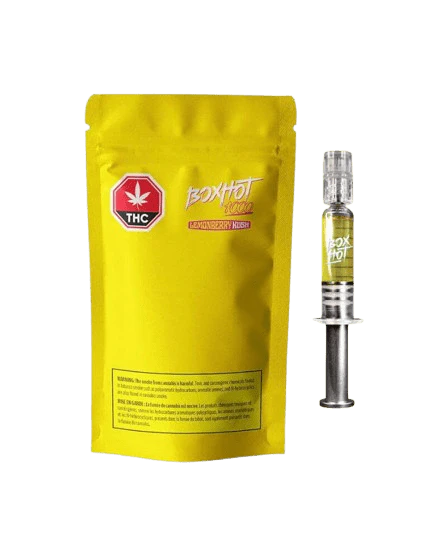 BOXHOT - BOXHOT - Lemonberry Kush Disty Dabber 1.2g Distillate Syringe - Indica Main Image