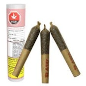 Dab Bods - Watermelon Mojo 60's+ Dbl Infused Pre-roll - 3x0.5g