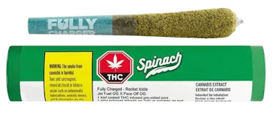SPINACH - Rocket Icicle Infused 1 x 0.7g Pre-Rolls