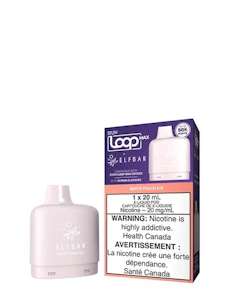 STLTH - LOOP MAX - White Peach Ice - 20ml - 20mg - STLTH LOOP MAX X ELFBAR POD