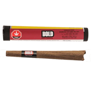 Bold - ORANGE RUSH DIAMOND INFUSED BLUNT 1X1G