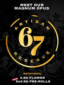 Sixty Seven Sins - Sixty Seven Sins - 67 Artisan Reserve 3.5g