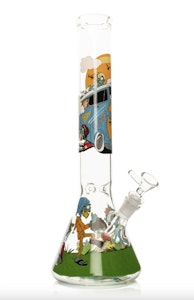 RED EYE GLASS - 15" Red Eye Glass - Bong of the Living Dead Bong