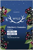 Wyld - Real Fruit Elderberry Gummies 2:1 THC:CBN 2 Pack