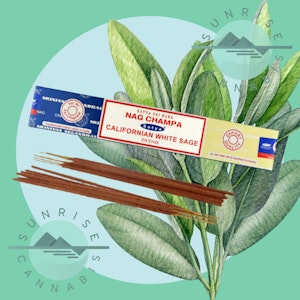 Sunrise Cannabis Headshop - SATYA INCENSE PACK - CALIFORNIAN WHITE SAGE