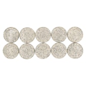 Hash Rosin Coins Cookies and Cream 10x1 Pack Chocolates