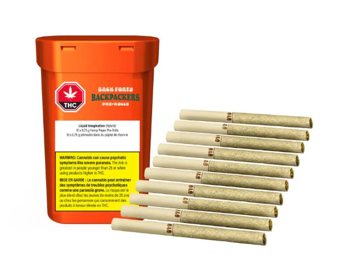 Back Forty - Back Forty | BACKPACKERS FIRE BREATH PRE-ROLLS LTO | 10 X 0.75g Main Image