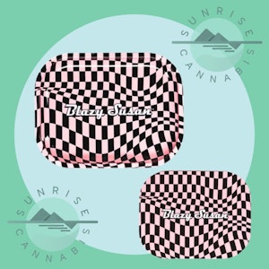 Blazy Susan - PINK & BACK TRAY W/ LID - BLAZY SUSAN