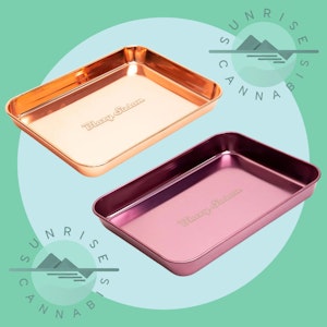 Blazy Susan - PINK OR ROSE GOLD ROLLING TRAY - BLAZY SUSAN