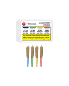 Potluck - Potluck Burst Collection 4 x 0.5g Infused Pre-Rolls