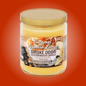 Smoke Odor  - Smoke Odor 13oz Candle - Caramel Vanilla Latte