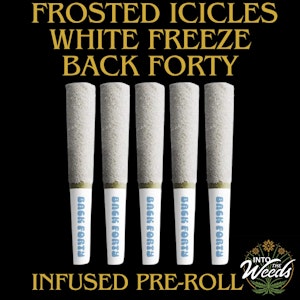 Back Forty - Frosted Icicles White Freeze - 5 x 0.5g
