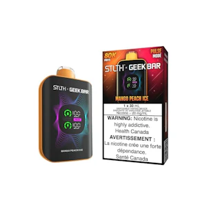 Maq Distributor - Stlth x Geek Bar 80k Mango Peach Ice