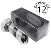 Glass Pipe Genuine Pipe Co 3" Heavy Colour Swirl