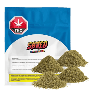 SHRED - Rainbow Oz 4 x 7g Milled Flower