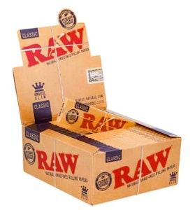 Raw - Classic King Size Slim Rolling Papers (RAW)