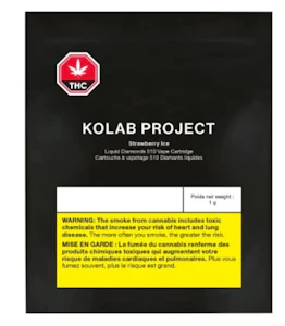 Kolab Project - STRAWBERRY ICE DIAMONDS 510 THREAD CARTRIDGE - 1