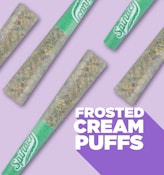 Frosted Cream Puffs (0.5g x 3PR) - Spinach