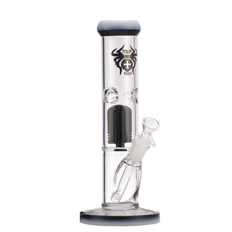 Xtreme 11 Inch Straight Bong - Black