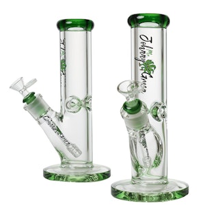 Mr. Johnny Green - Mr. Johnny Green Straight Bong - 10 Inch
