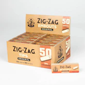 ZIG ZAG UNBLEACHED ORIGINAL TIPS 50PK