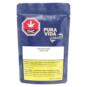 Pura Vida - Pura Vida - Zombie Kush Cured Resin Jumbo Jar - 1.2g