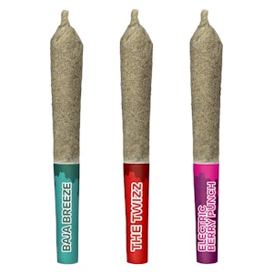 Sticky Greens - Sticky Greens - High Score Sativas - Liquid Diamond Double Infused Pre-Roll - 3x0.5g