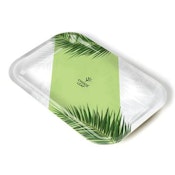 Medium Metal rolling Tray - Choice Leaf