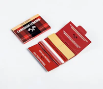 Hippy Hemp Unbleached Hemp Rolling Papers with Tips / Canadian Lumber - Greens Unbleached Hemp Rolling Papers with Tips 1.25" Rolling Papers, Cones and Filters