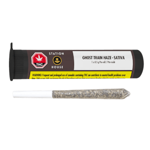 Station House - Station House Ghost Train Haze Pre-Roll - 1 X 0.5g