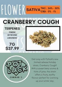 Potluck - 7G - POTLUCK - CRANBERRY COUGH