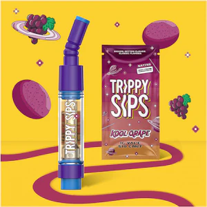 Trippy Sips - Kool Grape Liquid Diamond 0.95g Prefilled Vape Cartridge