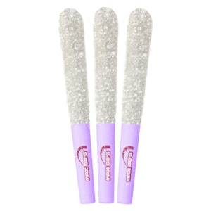 Chillbilly - 3 x 0.45g Strawberry Fuel Triple Diamond Infused Pre-Rolls