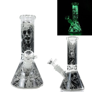 Glow In The Dark Glass - Glow In The Dark Bong - Einstein