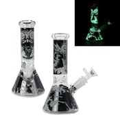 Glow In The Dark Bong - Face with Cup