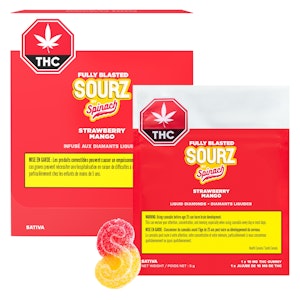 SOURZ Fully Blasted - Strawberry Mango | 10 Pack