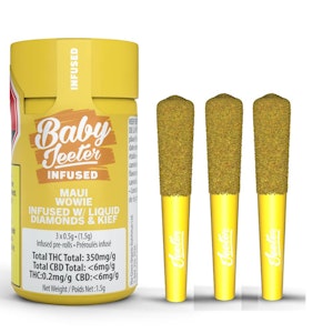 Jeeter - Baby Jeeter Maui Wowie Pre-Roll 3x0.5g Resin